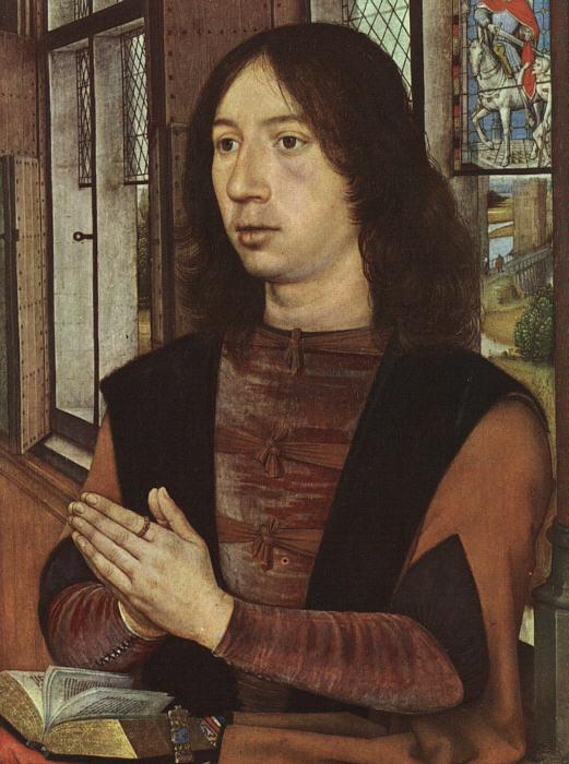 Hans Memling Portrait of Martin van Nieuwenhove oil painting image